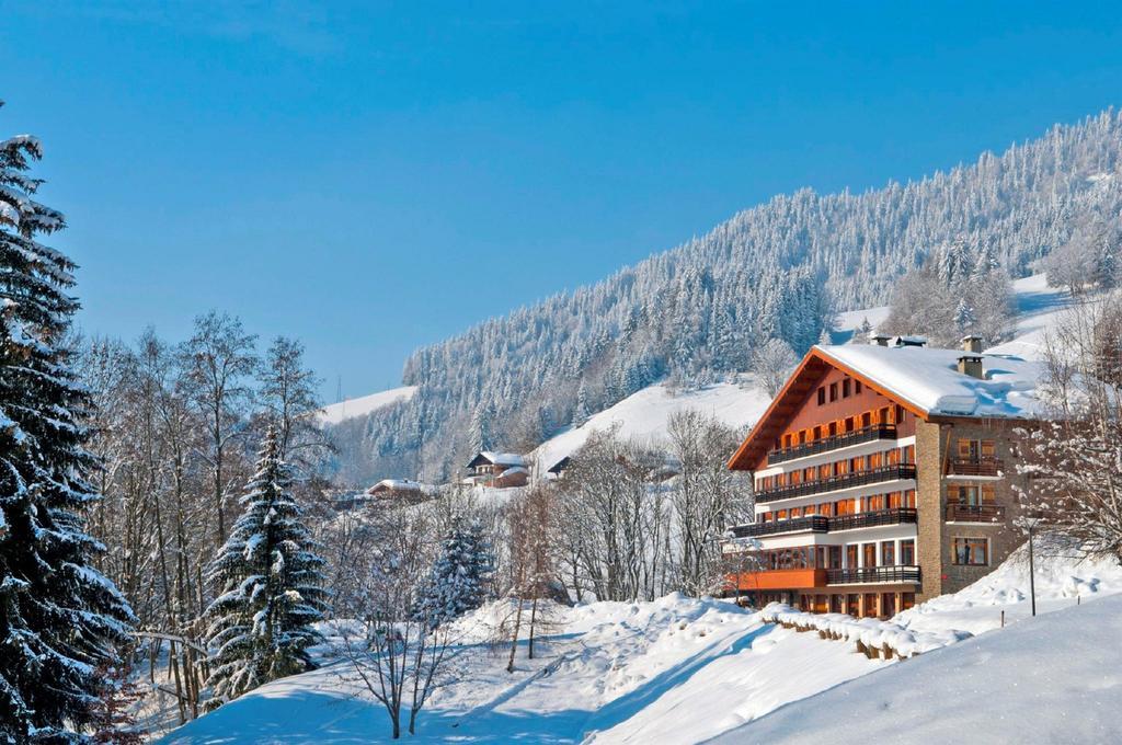 Hôtel Vacances Bleues Les Chalets du Prariand Megève Exterior foto