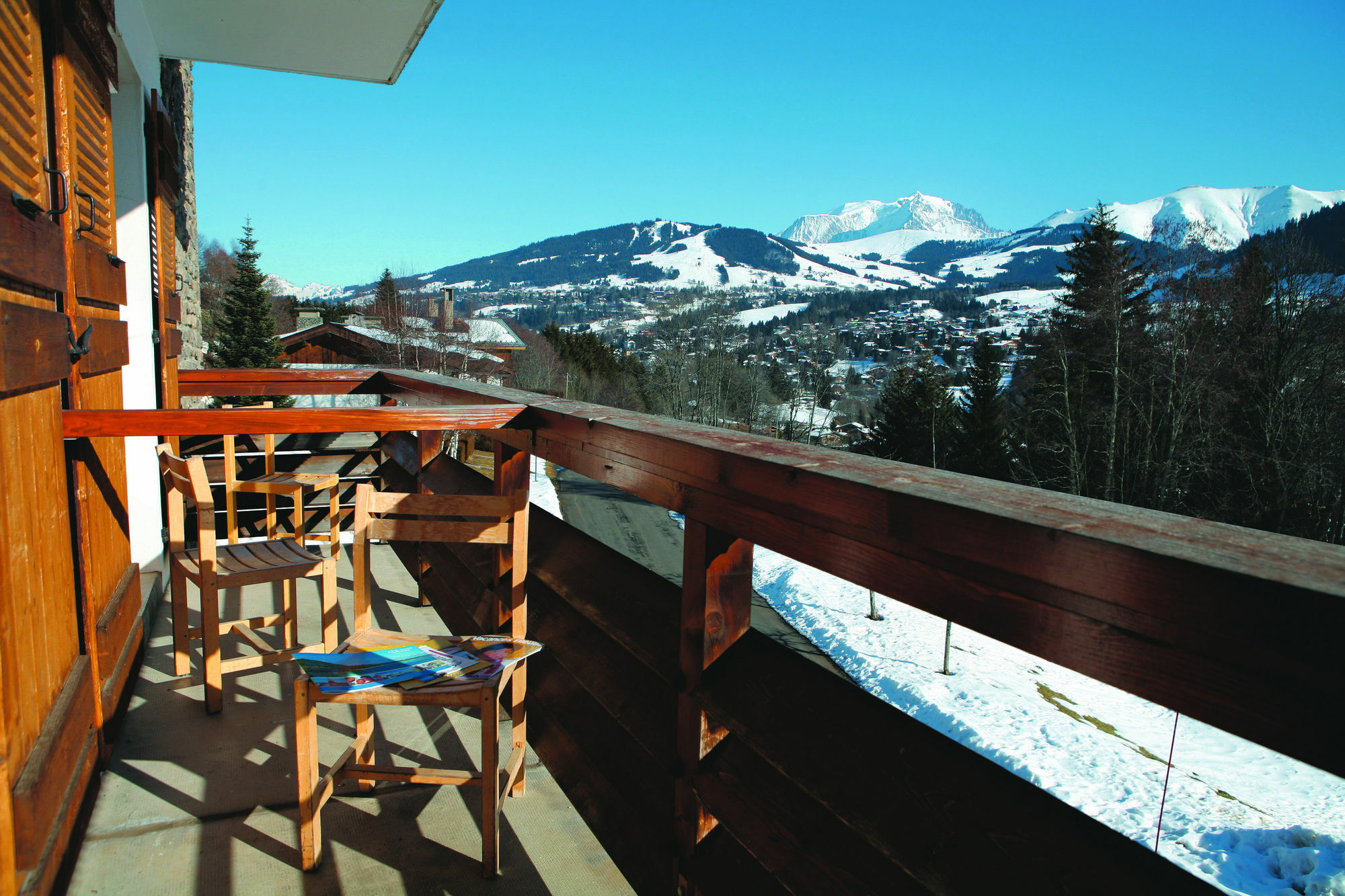 Hôtel Vacances Bleues Les Chalets du Prariand Megève Exterior foto
