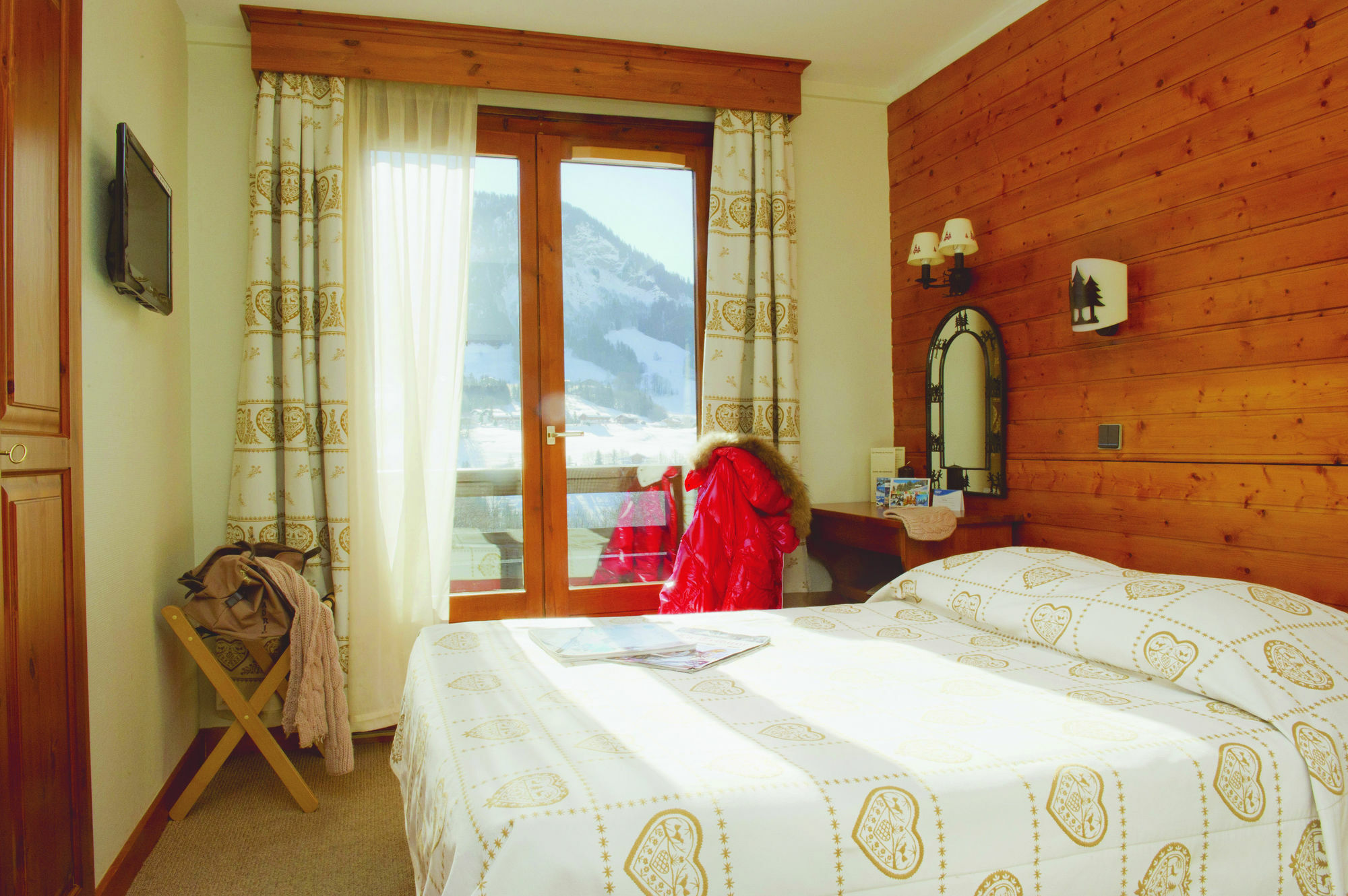 Hôtel Vacances Bleues Les Chalets du Prariand Megève Exterior foto