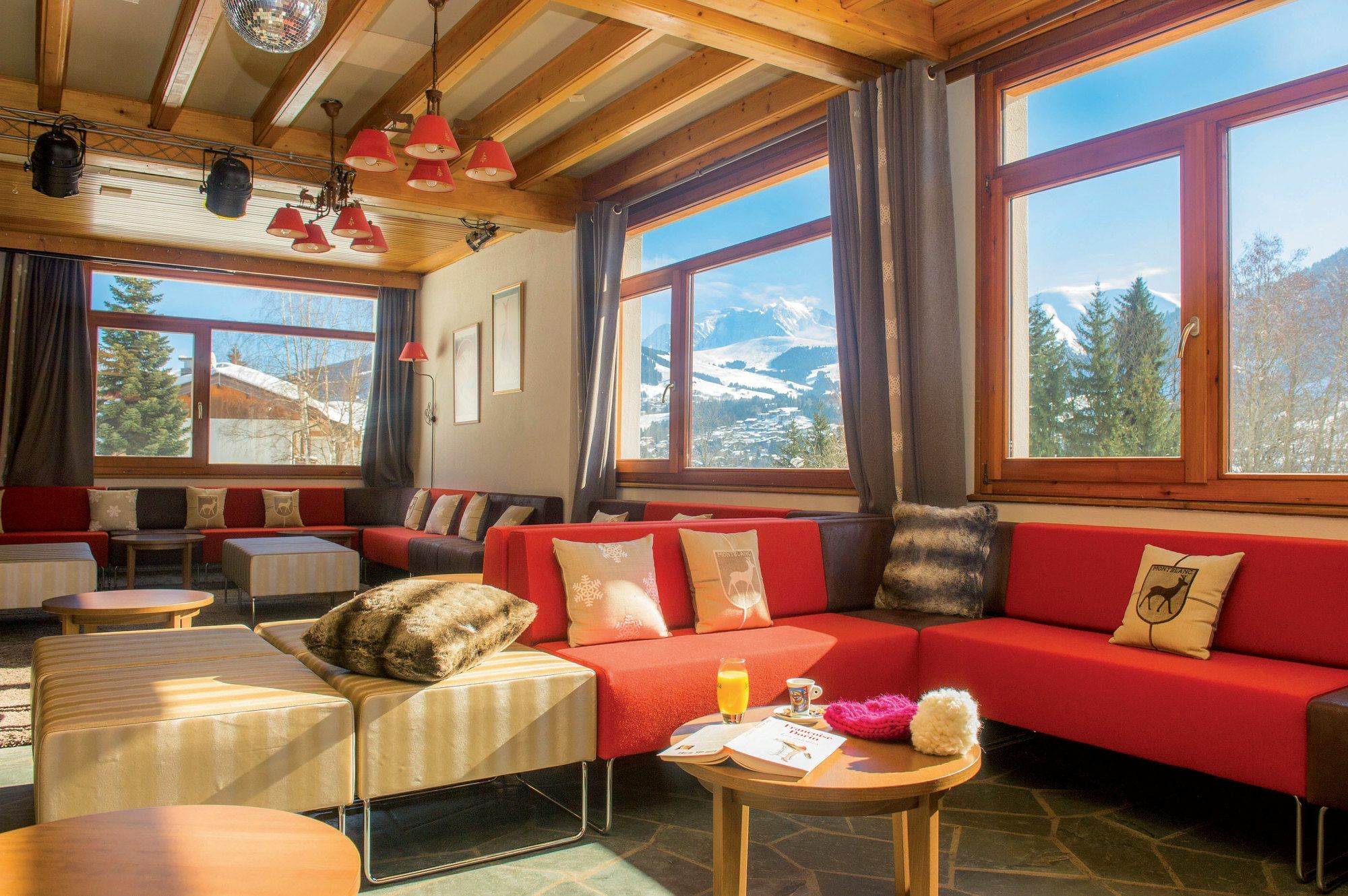 Hôtel Vacances Bleues Les Chalets du Prariand Megève Exterior foto