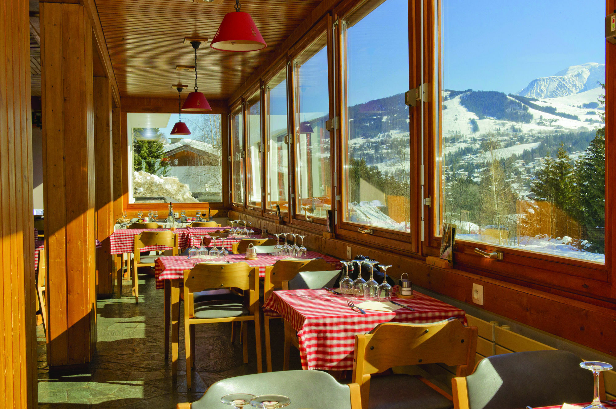 Hôtel Vacances Bleues Les Chalets du Prariand Megève Exterior foto
