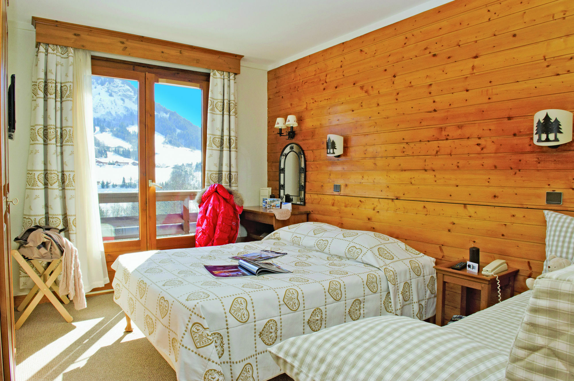 Hôtel Vacances Bleues Les Chalets du Prariand Megève Exterior foto