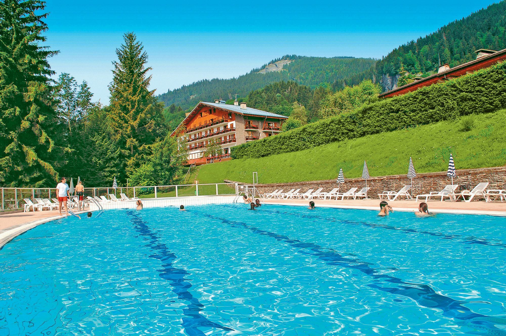 Hôtel Vacances Bleues Les Chalets du Prariand Megève Exterior foto
