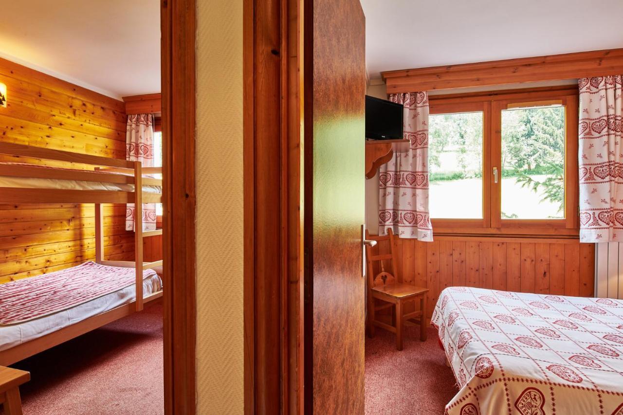 Hôtel Vacances Bleues Les Chalets du Prariand Megève Exterior foto