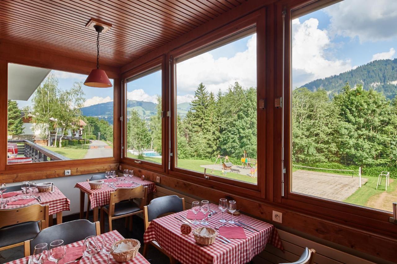 Hôtel Vacances Bleues Les Chalets du Prariand Megève Exterior foto