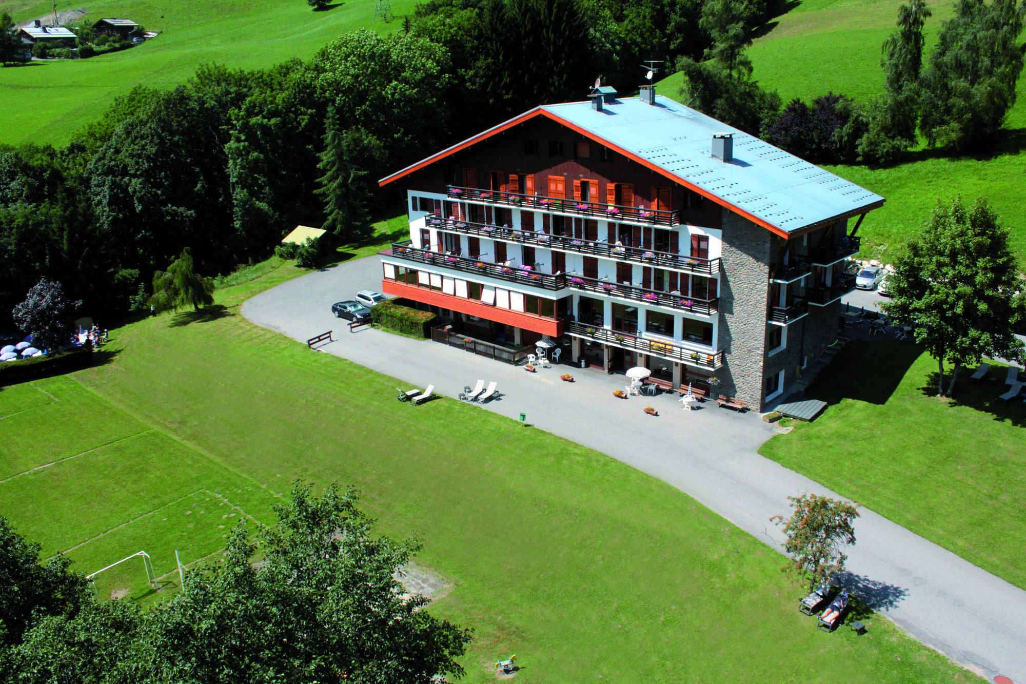 Hôtel Vacances Bleues Les Chalets du Prariand Megève Exterior foto
